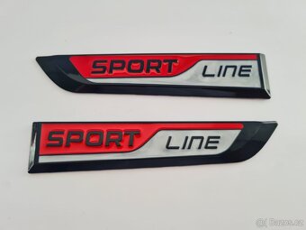 Napis SPORTLINE na blatník ŠKODA - 5