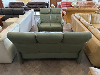 494 Kožená sedací souprava sedačka HIMOLLA 2+3 - 5