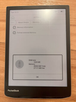 Čtečka e-knih a komiksů PocketBook InkPad Color 2 Silver - 5