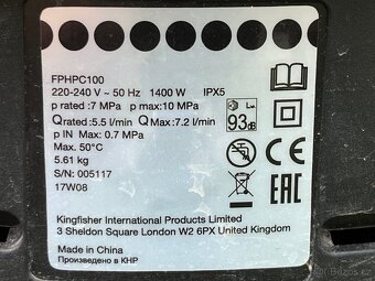 Vysokotlaký čistič/Vapka - 5