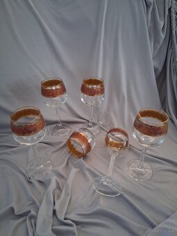 Retro skleničky na likér 6ks - 5