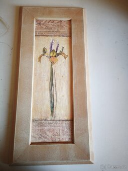 dva obrazy květin - 5