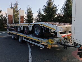 Přívěs na kompresor, vrtná souprava, harvestor, bagr, - 5