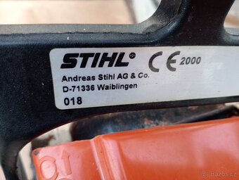 Prodám-motorová pila Stihl 018C (MS180) - 5