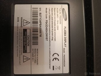 TV 43" Samsung PS43D450 - 5