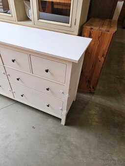 Komoda Ikea Hemnes bílé mořidlo - 5