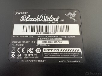 Herní mechanická klávesnice Razer BlackWidow Ultimate - 5