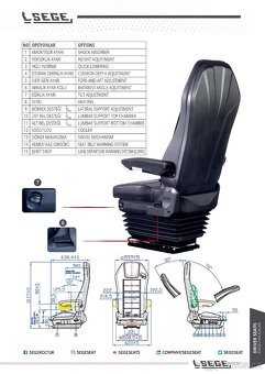 Sedadla řidiče - do autobusu / TIR / kamion - pneu - sleva - 5