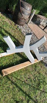 Stůl + lavice beton - 5
