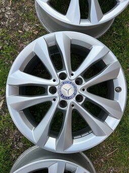 Prodám alu Mercedes 5x112 r17 TPMS - 5