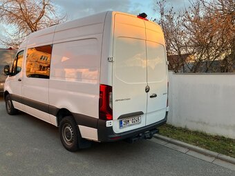 Mercedes Sprinter 319 CDI KAWA MIXTO, bílá, Motor V6 140 KW - 5