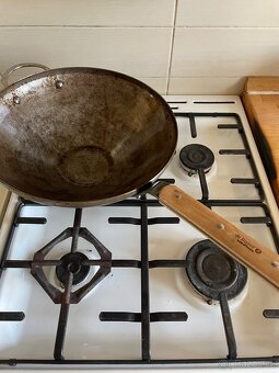 De Buyer pánev na smažení, wok + skleněná poklice - 5
