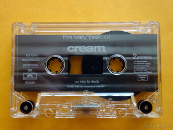 Originální MC kazeta: Cream - The Very Best Of / TOP - 5