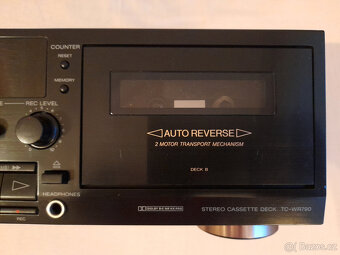 Dvojitý tape deck Sony TC-WR790 (po servisu) - 5
