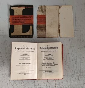 Německo-český slovník - 1941 - kapesní - 5
