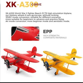 Rc letadlo dvouplošník, pro začátečníky a pokročilé - 5