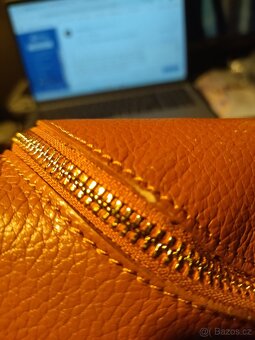 DÁMSKÁ KOŽENÁ KABELKA LUKA CROSSBODY KOŇAKOVÁ - 5