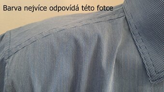 Pánská košile s proužky/XL-L/2x62cm - 5