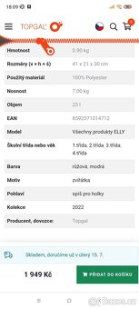 Školní batoh Topgal - 5