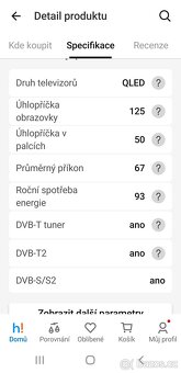 Tv samsung qled 127 cm rok 2022..flix zdarmrma. - 5