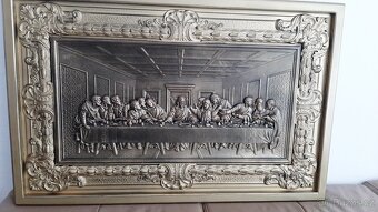 Drevený obraz   95×65cm Posledná večera - 5