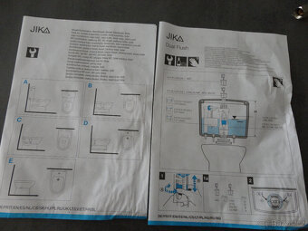 Kombi WC JIKA Lyra Plus – nové, záruka - 5