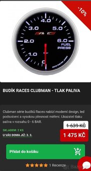 Přídavný budík RACES - 5