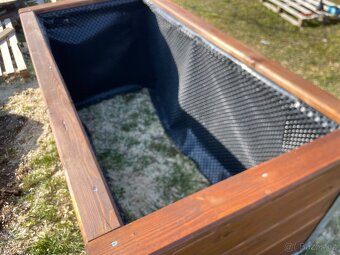 Vyvýšený záhon kov/dřevo - 5