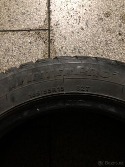 185/55/15 prodám2 ks zimních pneu - 5