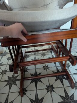 Relaxační křeslo s taburetem Catini TREVISO - 5