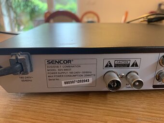 prodám DVD přehrávač a set top Box Sencor SDV-8803T - 5