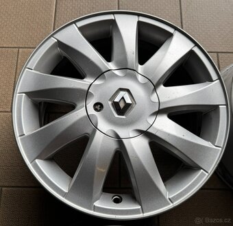 originální alu kola Renault 16", rozteč 4x100 ET49 - 5