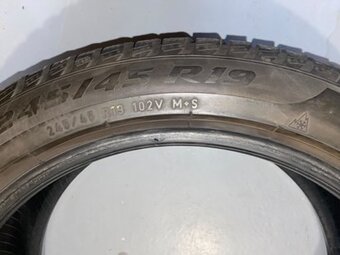 4ks pneu 245/45 R 19 - pirelli sottozero - 5