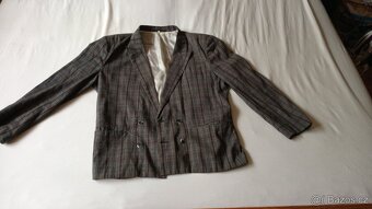 Letní fešácké sako zn. Pomme, vel. XL - 5