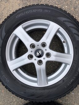 Alu Hyundai i30,zimni 195/65 15 - 5