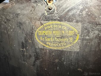 Historické italské ručně malované postele (1890) - 5