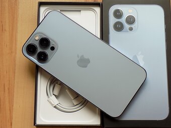 APPLE iPhone 13 Pro MAX 128GB Sierra Blue - ZÁRUKA -TOP STAV - 5