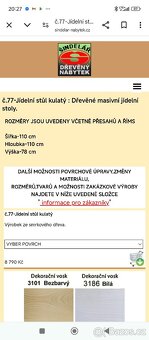 Jídelní stůl - 5