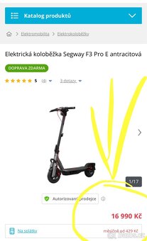 Segway eKickScooter Ninebot F3 Pro E - 5