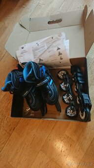 Chlapecké posuvné brusle Nils Extreme 2v1 č.34-38 - 5