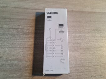 USB3 HUB 7v1 portů s vypínáním nové - 5