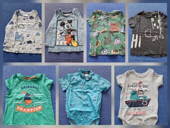 Chlapecké oblečení vel. 80 - 5