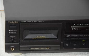 Tape deck TECHNICS RS-BX707, 3 hlavy, CLASS AA, Quartz DD - 5