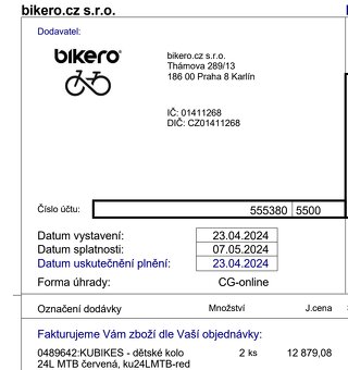Dětské kolo KUbikes 24L MTB - 5