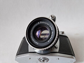 Starý německý fotoaparát Ihagee Exa 500 + objektiv Pancolar - 5