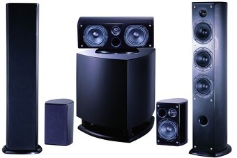 Velký těžký 200W subwoofer AER Acoustic Libra TX - 228 USA - 5