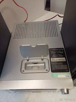 SHARP věž XL-HF200PH, system CD-DVD-Rádio-USB-iPod - 5