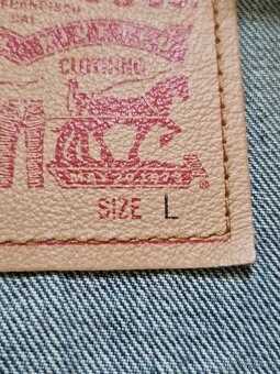 Pánská džíska Levi's Trucker velikost L (52) 1094 - 5