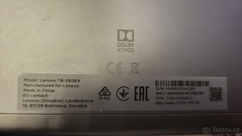 Tablet Lenovo TB-X606X, 10", LTE, obal, 100% stav - 5