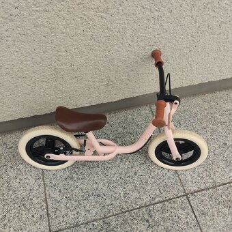 Dětské 10" odrážedlo Runride 500 růžovo-béžové

 - 5